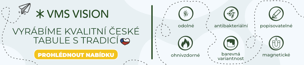 Reklamní banner: VMS 15 - Tabule s tradicí