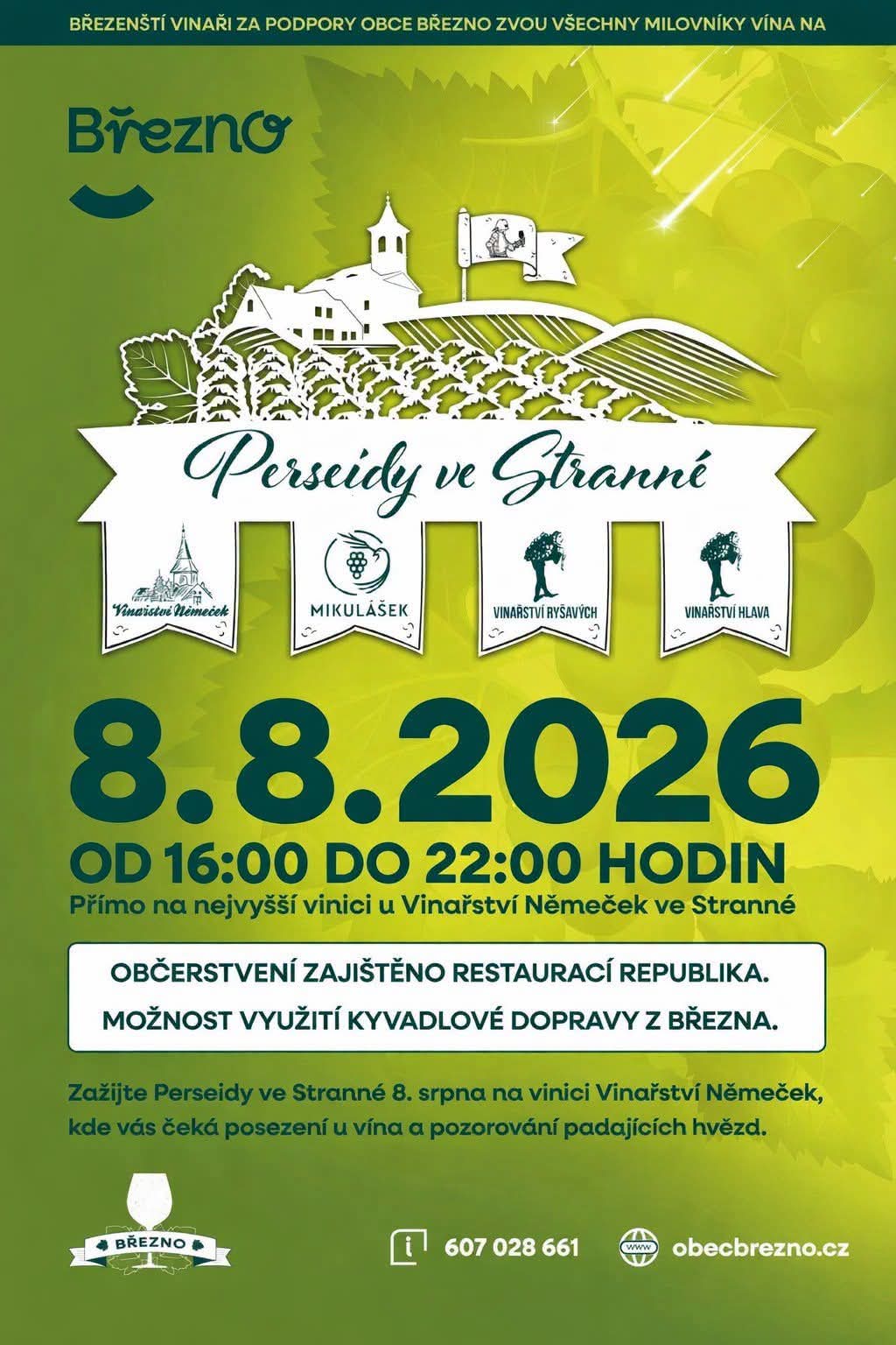 PERSEIDY VE  STRANNÉ