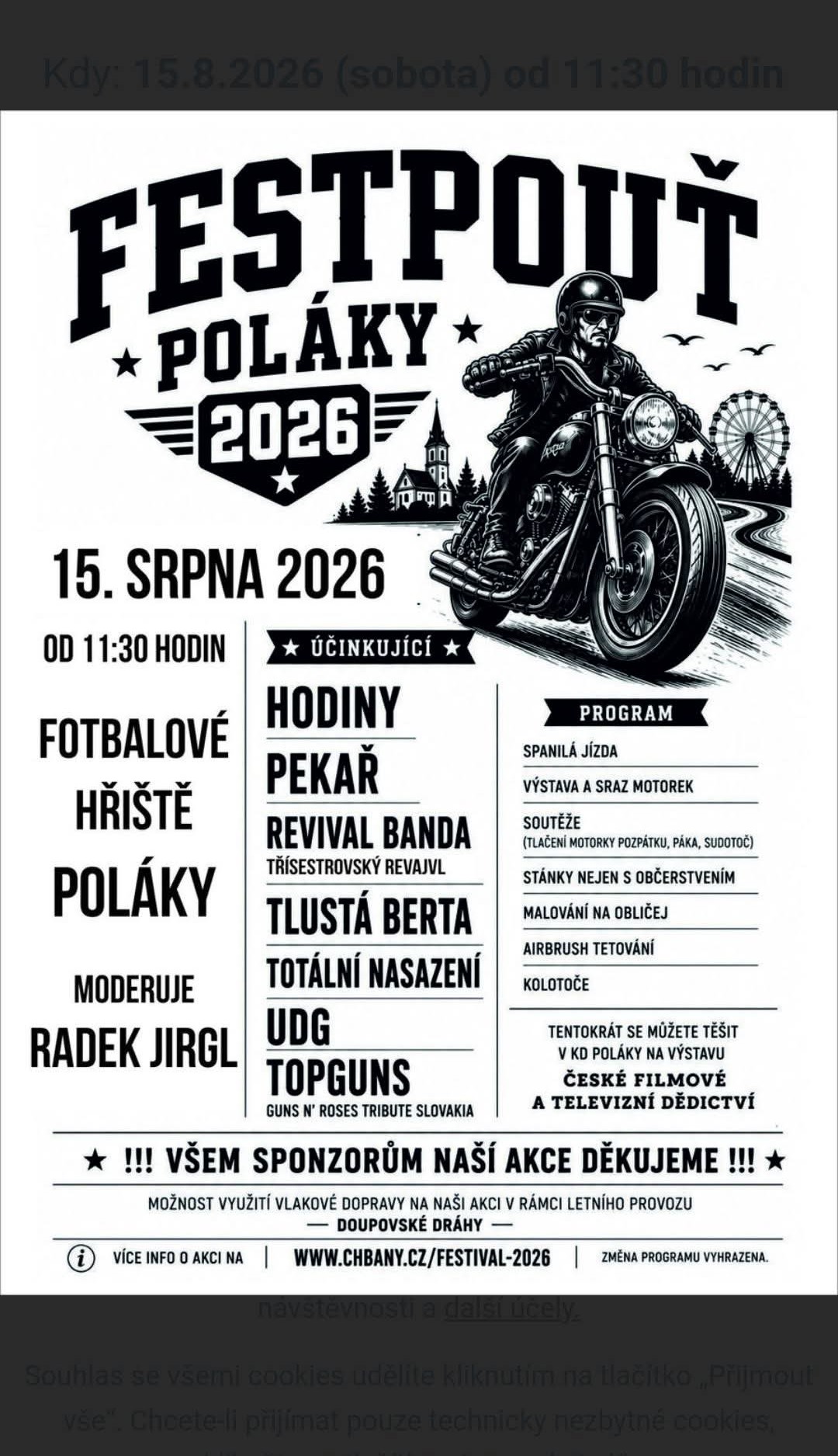 FESTPOUŤ   POLÁKY 2026