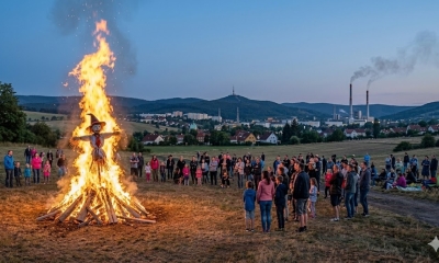 Náhled článku: Pálení čarodějnic v Ústeckém kraji proběhlo v klidu, hasiči hasili jen zbytky ohnišť