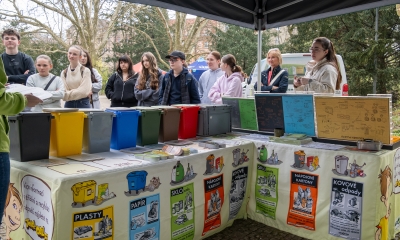 Náhled článku: Ústecké Městské sady ožily Dnem s odpady, lidé odevzdali metrák starých baterií