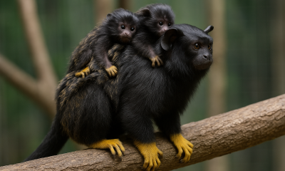 Náhled článku: Starostliví tátové v děčínské zoo: Tamaríni žlutorucí pečují o mláďata