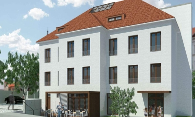 Náhled článku: Ze Šmejkalových lázní startovací byty. V Žatci začala proměna obávané vojenské věznice