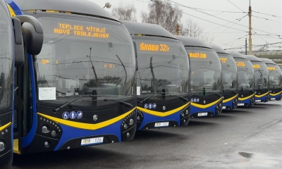 Náhled článku: Teplice obnovují vozový park: do provozu míří osm nových trolejbusů Škoda 32Tr