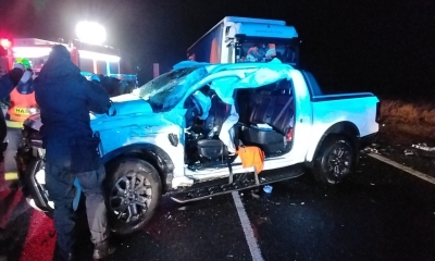 Náhled článku: Sobotní ráno u Hory Svatého Šebestiána poznamenala vážná nehoda: Pět lidí skončilo v nemocnici