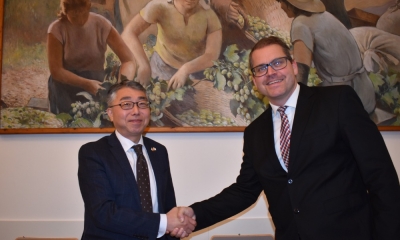 Náhled článku: Japonský velvyslanec jednal v Žatci o spolupráci a inovacích