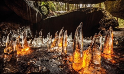 Náhled článku: Zimní České Švýcarsko: Ticho pískovcových skal a unikátní ledová krása