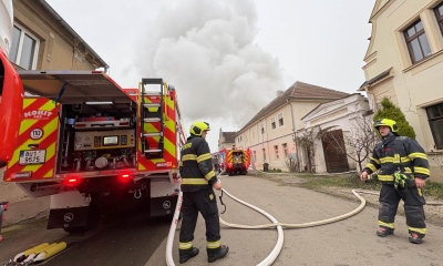 Náhled článku: Požár na půdě statku v Českých Kopistech; škoda odhadnuta na 2 miliony korun