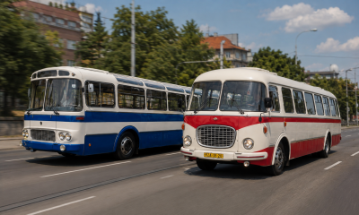 Náhled článku: Mostem o víkendu projedou legendární autobusy. Svezení bude zdarma