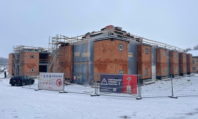 Náhled článku: Domovy pro seniory v České Kamenici dostávají fasádu. Stavba pokračuje hlavně uvnitř budov