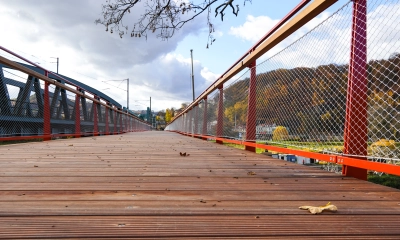 Náhled článku: Lávka přes Labe v Děčíně se blíží k dokončení