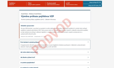 Náhled článku: Podvodníci zneužívají digitalizaci. Falešná VZP láká z lidí údaje k bankovním účtům