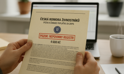 Náhled článku: Podvodné rejstříky: Využívají stresu a zodpovědnosti podnikatelů, oběti platí tisíce korun