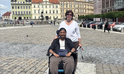 Náhled článku: Město viděné z vozíku: Teplice tvoří mapu bezbariérových tras přímo v terénu