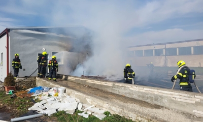 Náhled článku: Pálení odpadu v Chomutově skončilo požárem se škodou čtvrt milionu