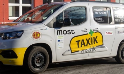 Náhled článku: Taxík Maxík v Mostě pomáhá už devátým rokem. Nově ho mohou využívat senioři od 65 let