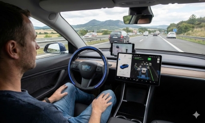 Náhled článku: Pustit volant je nově legální: Zákon už počítá s auty, která se řídí sama