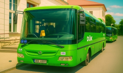 Náhled článku: Komfortnější cestování s DÚK: Od prosince vyjedou nové vlaky i kloubové autobusy