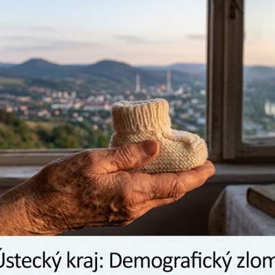 Náhled článku mobil: Ústecký kraj v roce 2025: Nejnižší porodnost v historii a nejvyšší úmrtnost v Česku