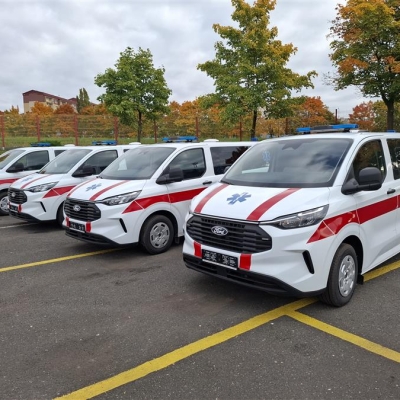 Náhled článku mobil: Nové sanitky posílí zdravotnickou dopravu na Mostecku