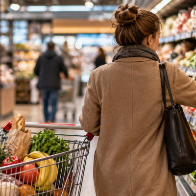 Náhled článku mobil: Velký nákup v supermarketu, pečivo cestou domů. Jak dnes Češi nakupují potraviny