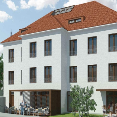 Náhled článku mobil: Ze Šmejkalových lázní startovací byty. V Žatci začala proměna obávané vojenské věznice