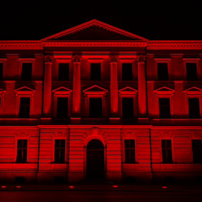 Náhled článku mobil: Červená středa 2025: Budovy se halí do rudé barvy na podporu pronásledovaných pro víru