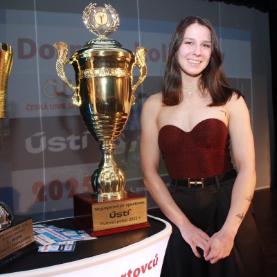 Náhled článku mobil: Královnou ústeckého sportu se stala plavkyně Daryna Nabojčenko