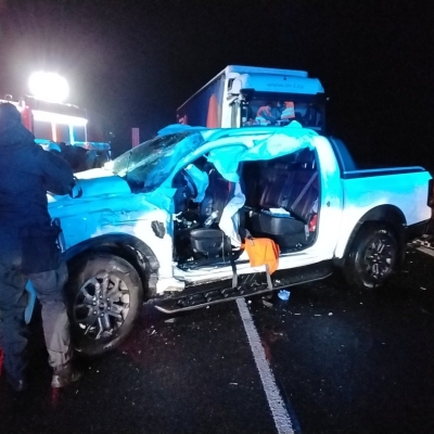 Náhled článku mobil: Sobotní ráno u Hory Svatého Šebestiána poznamenala vážná nehoda: Pět lidí skončilo v nemocnici