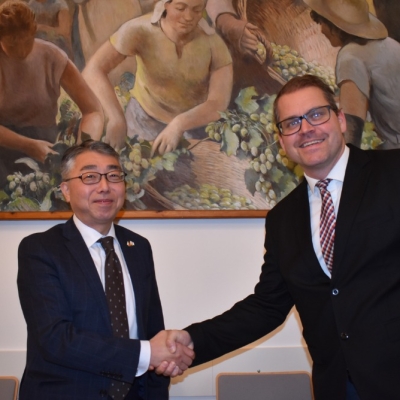 Náhled článku mobil: Japonský velvyslanec jednal v Žatci o spolupráci a inovacích