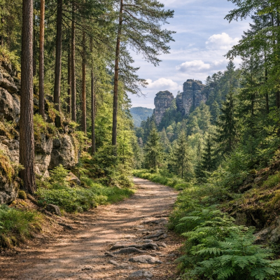 Náhled článku mobil: Hřensko a Schmilku propojila nová stezka, turisty odvede z nebezpečné silnice