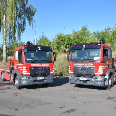 Náhled článku mobil: Dopravní podnik v Ústí posílil flotilu, nová odtahová vozidla budou sloužit i komerčně