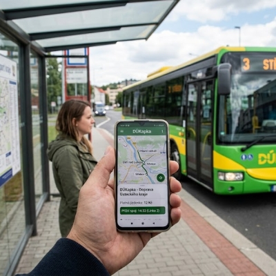 Náhled článku mobil: DÚKapka přidala odjezdy z mapy a rezervace do první třídy. Účet v ní má už půl milionu lidí