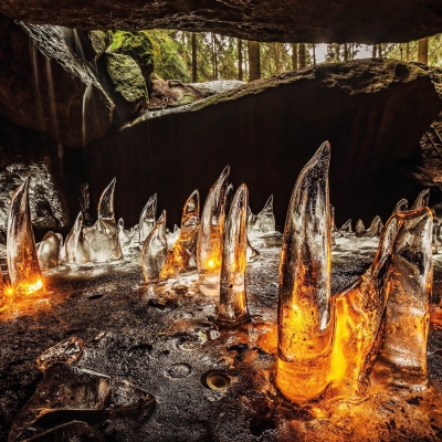 Náhled článku mobil: Zimní České Švýcarsko: Ticho pískovcových skal a unikátní ledová krása