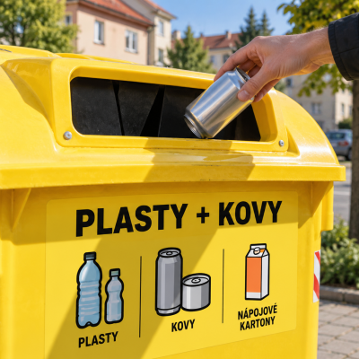Náhled článku mobil: Plechovky už můžete házet i do žlutých kontejnerů. Pozor ale na jednu důležitou podmínku