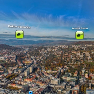 Náhled článku mobil: Město Ústí nad Labem láká na virtuální procházku v panoramatických snímcích