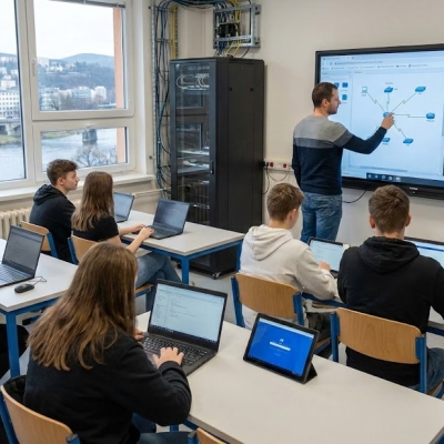 Náhled článku mobil: Ústecká „Resslovka“ projde digitální revolucí, kraj do modernizace investuje 40 milionů