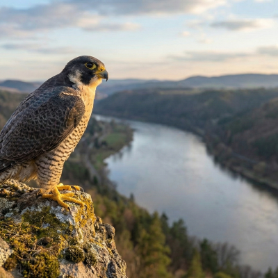 Náhled článku mobil: Sokoli Karel a Míra bojují v Lounech s přemnoženými holuby. Dravci se ve městě úspěšně zabydleli