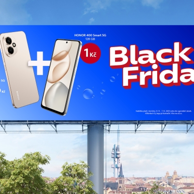 Náhled článku mobil: O2 startuje Black Friday ve velkém stylu: Dva telefony za cenu jednoho a data jako dárek