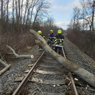 Náhled článku mobil: Hasiči v Ústeckém kraji se o Štědrém dnu nezastavili: Od hořících stromků po uvolněné plechy