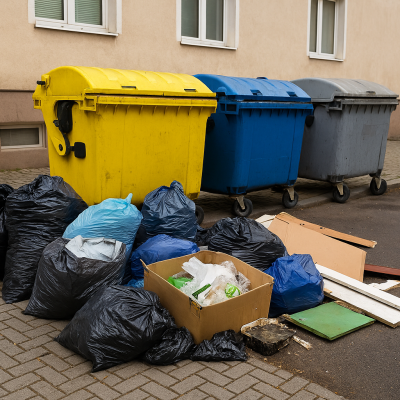 Náhled článku mobil: Černé skládky ničí veřejný prostor. Ve Žatci už několik původců skončilo v přestupkovém řízení