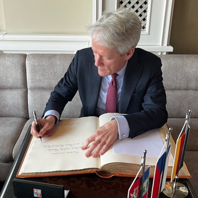 Náhled článku mobil: Ústecký kraj navštívil německý velvyslanec: Tématem byla budoucnost těžby i památky UNESCO