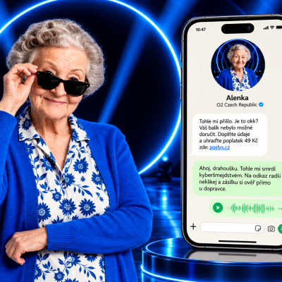 Náhled článku mobil: Přišla vám podezřelá SMS? Babička Alenka vám zdarma poradí, jestli nejde o podvod