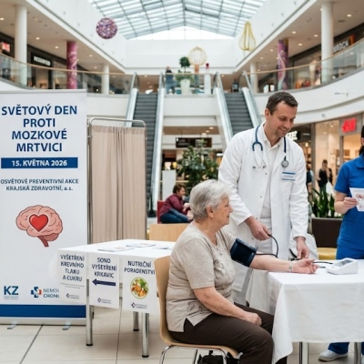 Náhled článku mobil: Nemocnice v kraji se spojují v boji proti mrtvici: Preventivní akce zamíří do Děčína, Mostu i Chomutova