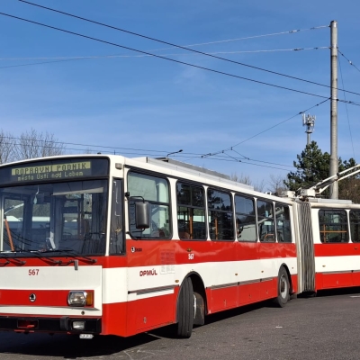 Náhled článku mobil: Do ulic Ústí nad Labem se vrací historické trolejbusy a autobusy