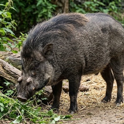 Náhled článku mobil: V děčínské zoologické zahradě se po čtrnácti letech narodila vzácná prasata visajanská