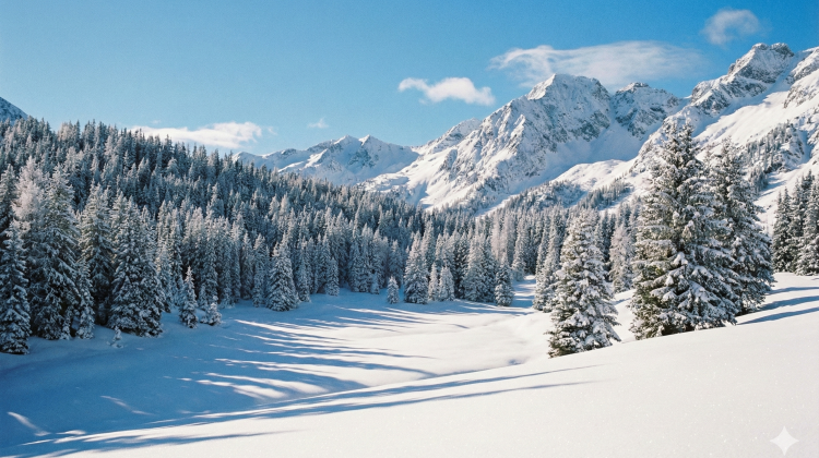 Náhled článku: Na hory se vrací pravá zima. Přelom roku přinese sněžení i silné mrazy