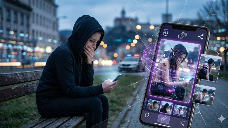 Náhled článku: Falešná nahota se skutečným trestem: Policie v Ústeckém kraji varuje před aplikacemi na „svlékání“