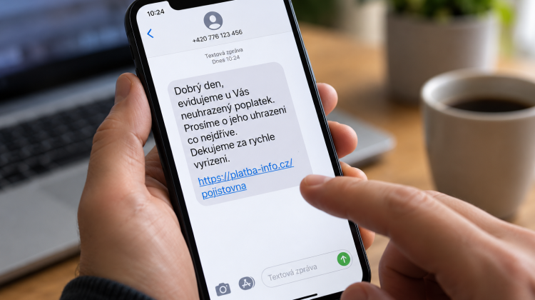 Náhled článku: Myslel, že se přihlašuje k pojišťovně. Po SMS zmizelo z účtu přes 200 tisíc