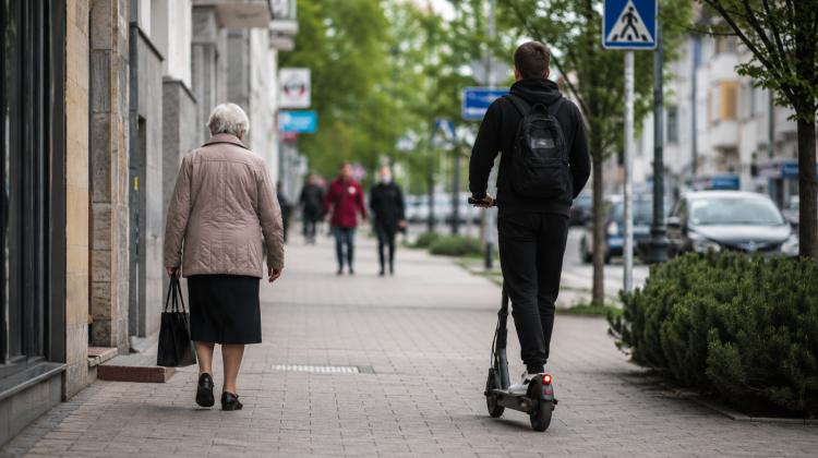 Náhled článku: Koloběžkář v Ústí srazil seniorku. Žena skončila v nemocnici